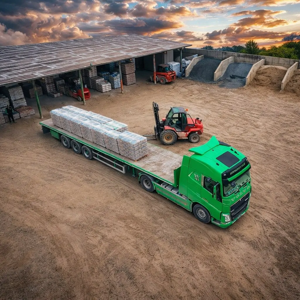 Coordinamento logistico e trasporti edili in Sardegna